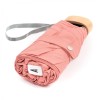 Coral Pink Folding Compact Umbrella by Anatole of Paris - MADELEINE