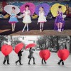 Soake Heart Umbrella - Navy