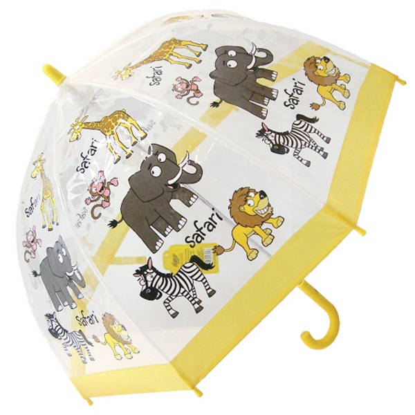 Bugzz PVC Dome Umbrella for Children - Safari