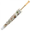 Premium Chinese Nylon Silk Bamboo Parasol - Butterfly Flurry