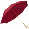 Ladies Classic Burgundy Umbrella with Bamboo Handle