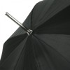 Fantasia Black & White Polka Dot Satin Luxury Umbrella by Pasotti