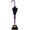 Dahlia Violet Double Canopy - Luxury Ladies Umbrella by Pasotti