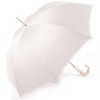 Fantasia Cream/White Polka Dots Double Canopy Luxury Umbrella by Pasotti