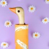 The Original Duckhead Folding Umbrella - Saffron Brush