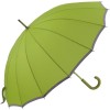 Sedici Fibreglass 16 Rib Umbrella - Soft Green