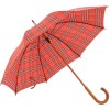 Tartan Walking Length Umbrella - Red (as Royal Stewart)