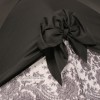Drape Bow Parasol in Black and Lace by Chantal Thomass
