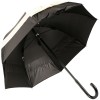 Pleated Bow Umbrella in Black and Ivory by Chantal Thomass