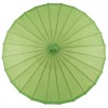 Chinese Paper and Bamboo Parasol - Grass Green