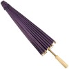 Chinese Paper and Bamboo Parasol - Purple