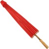 Chinese Paper and Bamboo Parasol - Red