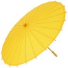 Chinese Paper and Bamboo Parasol - Yellow