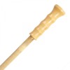 Chinese Paper and Bamboo Parasol with Elegant Handle - Ivory