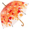 Tree Canopy Dome Clear Umbrella - Autumn Leaf