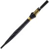 Automatic Opening Walking Length Two-Tone Umbrella - Black & Gold