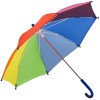 Performance Range Children's Walking Length Umbrella by Fare - Rainbow