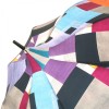 Charme - Geometric Abstract Scalloped Walking Length Umbrella by Guy de Jean