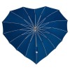 Soake Heart Umbrella - Navy