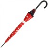 Le Parapluie Francais - UVP Walking Length Umbrella - Spots Red