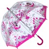 Bugzz PVC Dome Umbrella for Children (New Design) - Unicorn Wonderland