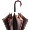 Dahlia Mocha Double Canopy - Luxury Ladies Umbrella by Pasotti