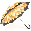Lotus Gold Luxury Ladies Automatic Umbrella by Pasotti