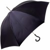 Fantasia Navy/White Polka Dots Double Canopy Luxury Umbrella with Swarovski Curl Handle by Pasotti