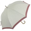 Laroux - UVP Beige Parasol with Red Stripes by Pierre Vaux