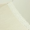 Camille - UVP Beige Parasol with Ivory Lace Band by Pierre Vaux