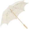 Kitty Lace Parasol for Children in Cream