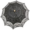 Louisa Lace Parasol - Black