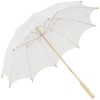 Louisa Lace Parasol - White