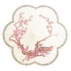Chinese Paper and Bamboo Parasol - Scalloped Cherry Blossom