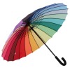 24 Rib Rainbow Classic Stick Umbrella