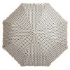 Frills & Sparkles Polkadot Folding Umbrella - Cream