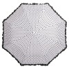 Frills & Sparkles Polkadot Folding Umbrella - White