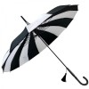 Classic Pagoda Umbrella from Soake - Black & White
