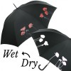 Colour Changing Poppy Automatic Umbrella