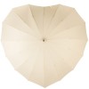 Soake Heart Umbrella - Cream