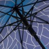 Stormking Classic Walking Length Umbrella - Nature Collection - Blue Stained Glass Dragonfly