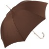 Colours - Plain Coloured Umbrella - Brown