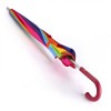 Fulton Rainbow Heart Walker Umbrella