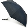 Fulton Miniflat Lightweight Folding Umbrella - Houndstooth