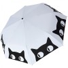 Big Eyes Cat Auto O&C Folding Art Umbrella by Naked Decor