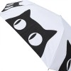 Big Eyes Cat Auto O&C Folding Art Umbrella by Naked Decor