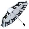 Big Eyes Cat Auto O&C Folding Art Umbrella by Naked Decor