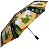 Frida and Parrots Auto O&C Folding Art Umbrella by Naked Decor