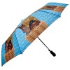 All Things Dachshund Auto O&C Folding Art Umbrella by Naked Decor