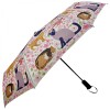 Cherry Blossom Kitty Cats Auto O&C Folding Art Umbrella by Naked Decor